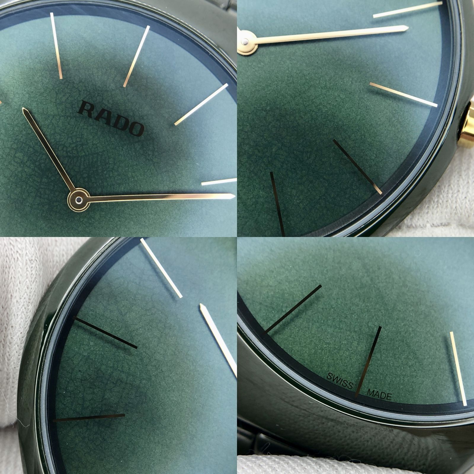 Rado true thinline green shop