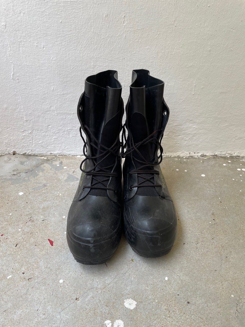 Raf simons combat boots on sale