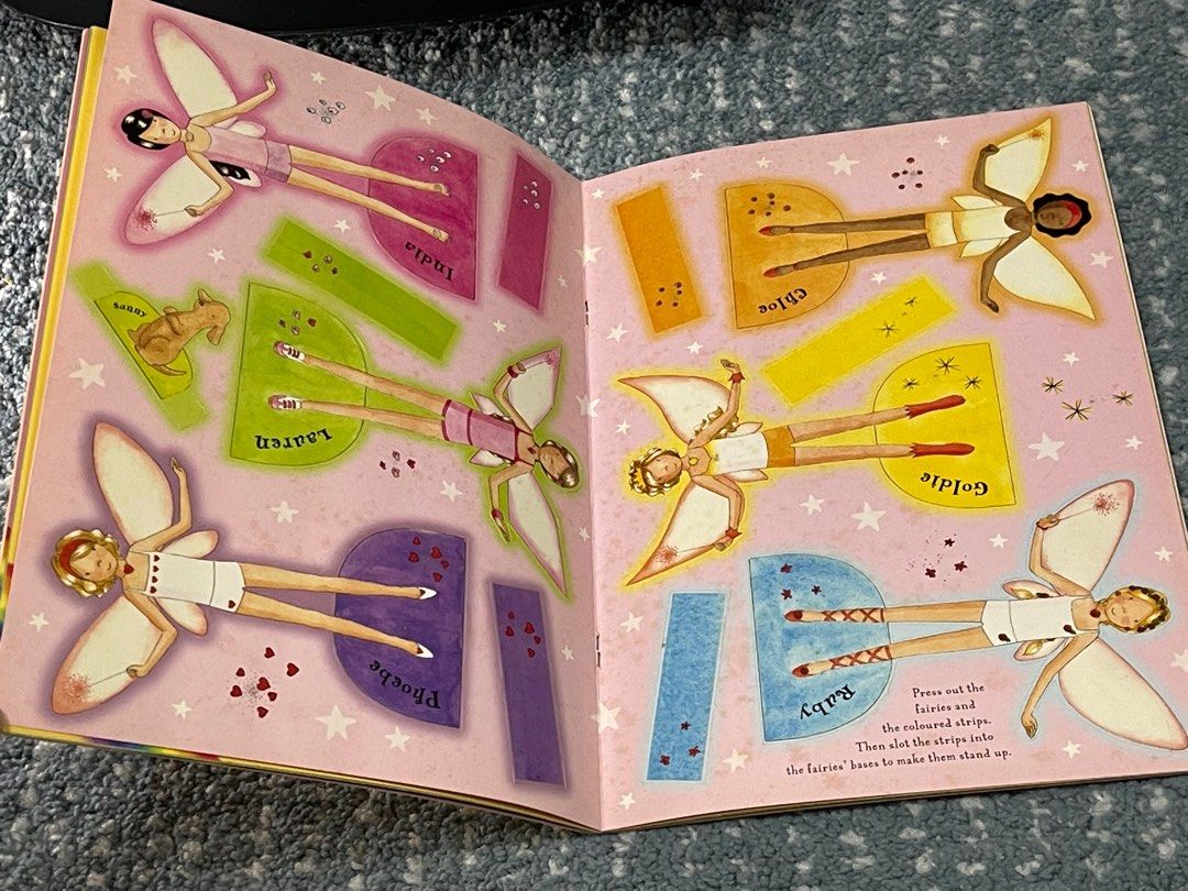 Rainbow Magic Fairy Fashion Dress-up Book A4 size, , & , - Carousell Rainbow Magic Fairy Fashion Dress-up Book A4 size, , & , - Carousell