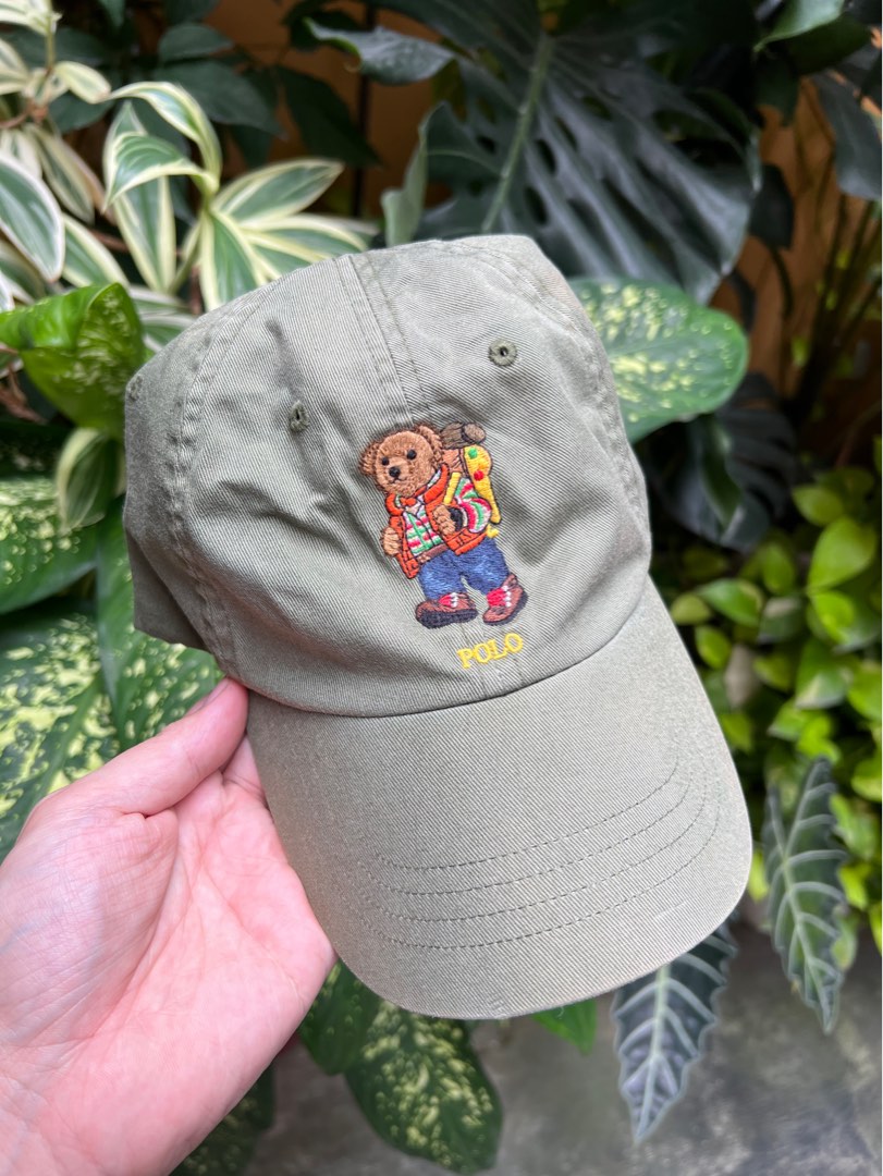 Ralph Lauren Cap hiking bear logo Men s Fashion Watches