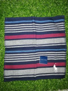 Ralph lauren stripe face towel