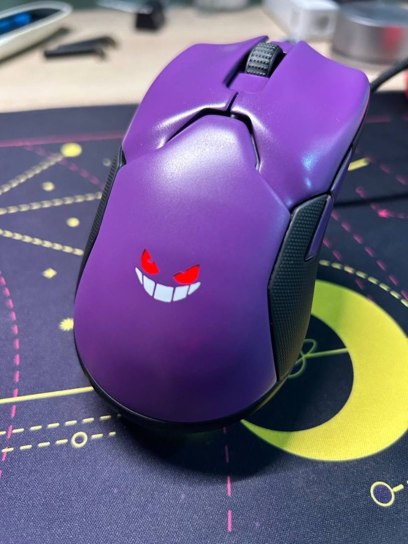 Razer Viper Ultimate Custom Gengar Theme, Computers & Tech, Parts