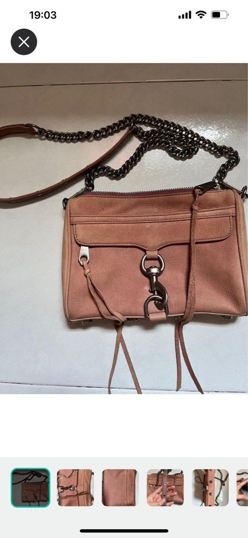 Rebecca minkoff suede crossbody discount