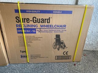 Reclining wheelchair  Sureguard