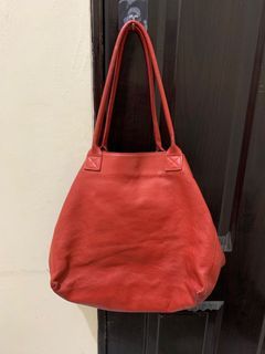 Red Bag Leather