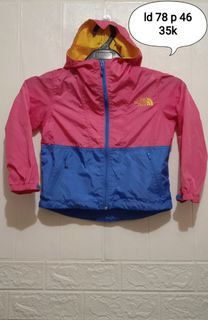 Running Jacket parasut anak brand the north face