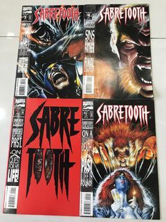 Sabretooth Comics Series 1-4 (1993)