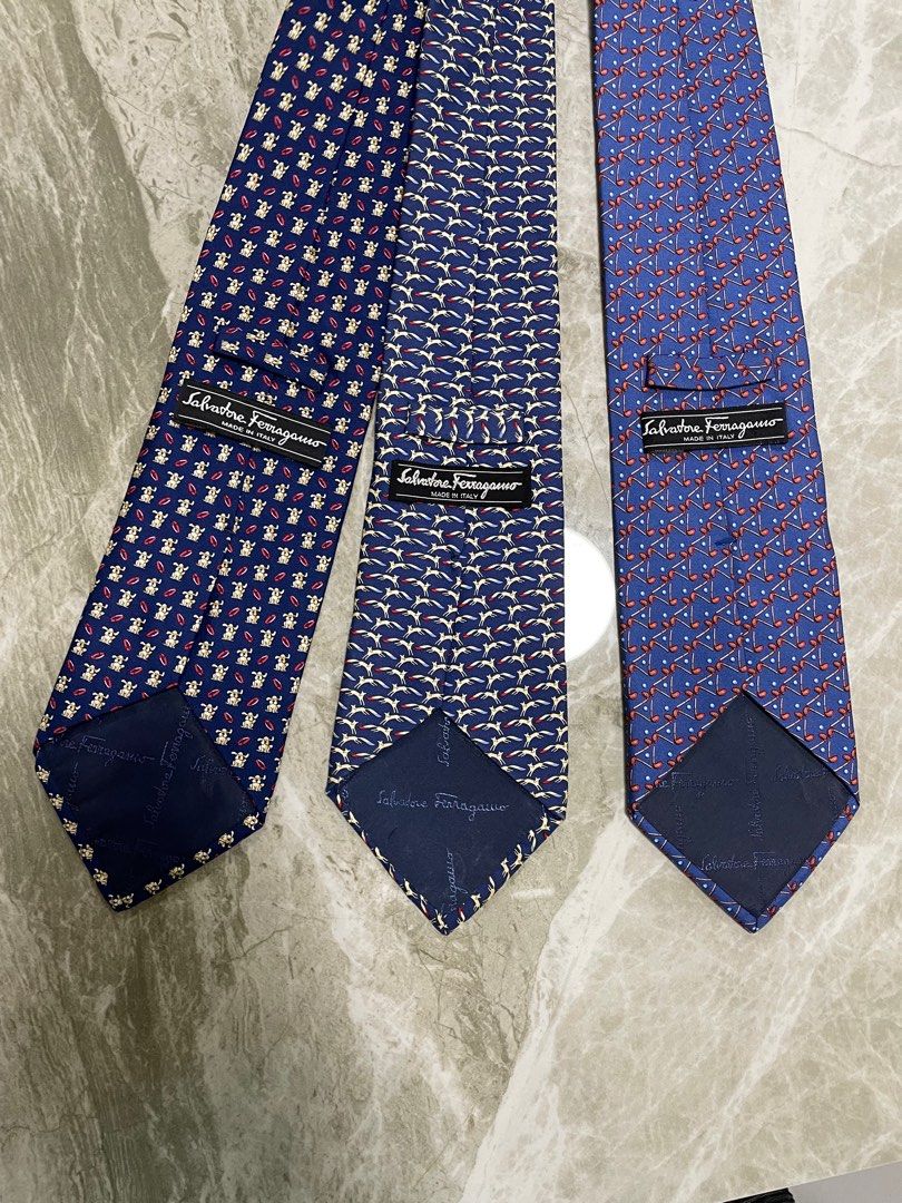 salvatore ferragamo ties clearance