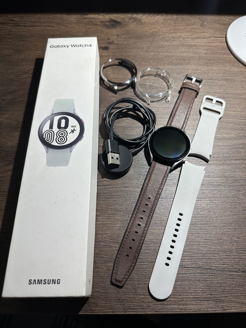 Samsung Is Galaxy Watch 4 44mm Silver on Carousell