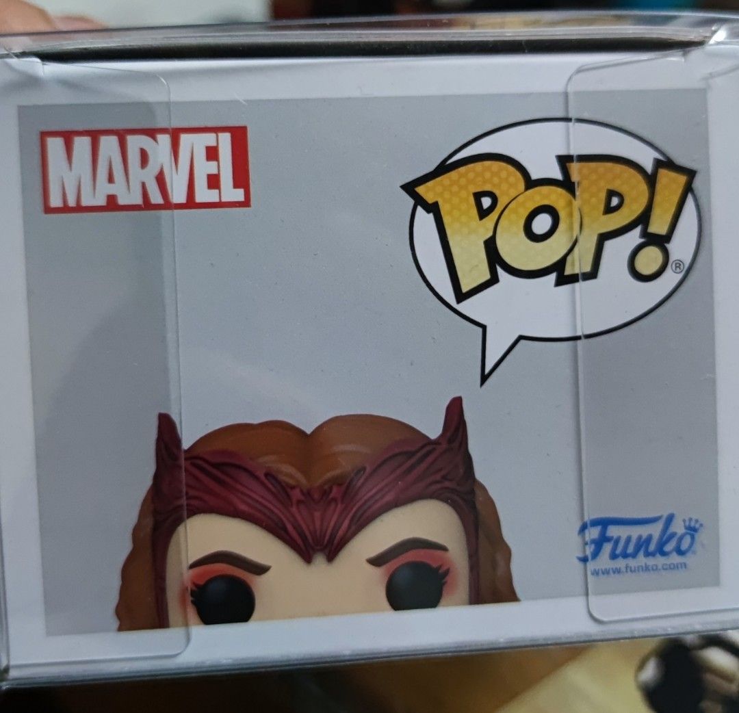 Scarlet Witch Funk Pop (Category: Figurines & Statues) located in Pasay City. Submitted by silentbozz (Listing ID 1217467473, Image 3). Description: Brand New in box with boss protector shipping shoulder by the buyer no issue.