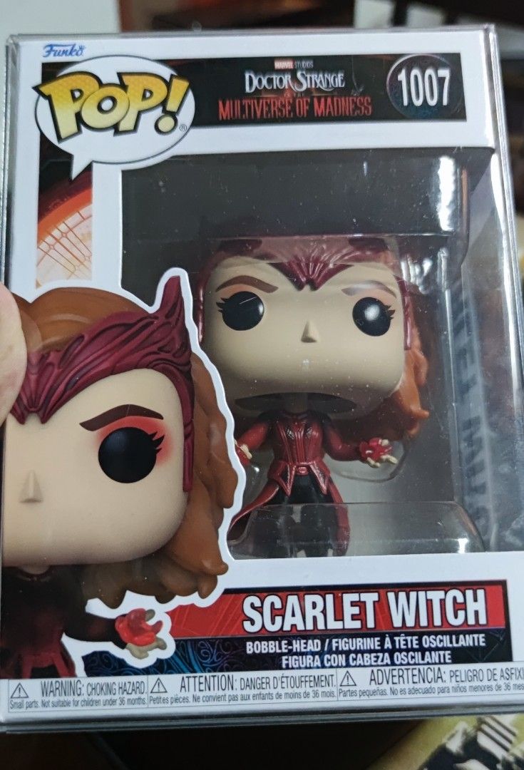 Scarlet Witch Funk Pop (Category: Figurines & Statues) located in Pasay City. Submitted by silentbozz (Listing ID 1217467473, Image 1). Description: Brand New in box with boss protector shipping shoulder by the buyer no issue.