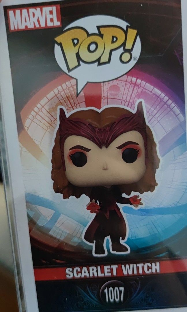 Scarlet Witch Funk Pop (Category: Figurines & Statues) located in Pasay City. Submitted by silentbozz (Listing ID 1217467473, Image 2). Description: Brand New in box with boss protector shipping shoulder by the buyer no issue.