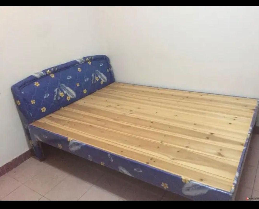 Secondhand bed, Furniture & Home Living, Furniture, Bed Frames