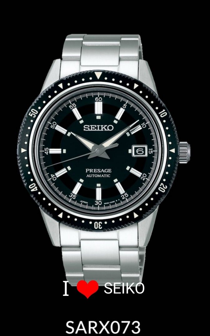 ⌚SEIKO JDM PRESAGE LIMITED EDITION OF 1964PCS SARX073 CROWN BLACK DIAL  WATCH IN FULL SET⌚, Men's Fashion, Watches & Accessories, Watches on  Carousell
