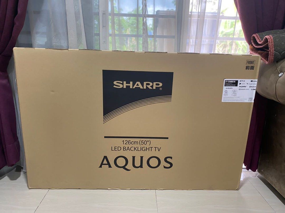 Sharp AQUOS 50 Inch 4K UHD Android LED Smart TV, TV & Home Appliances