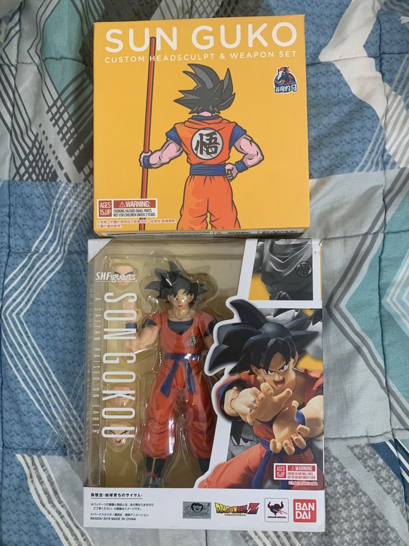 WSTXBD Suit SHF Goku UI Accessories Demoniaca Fit headsculpt Head