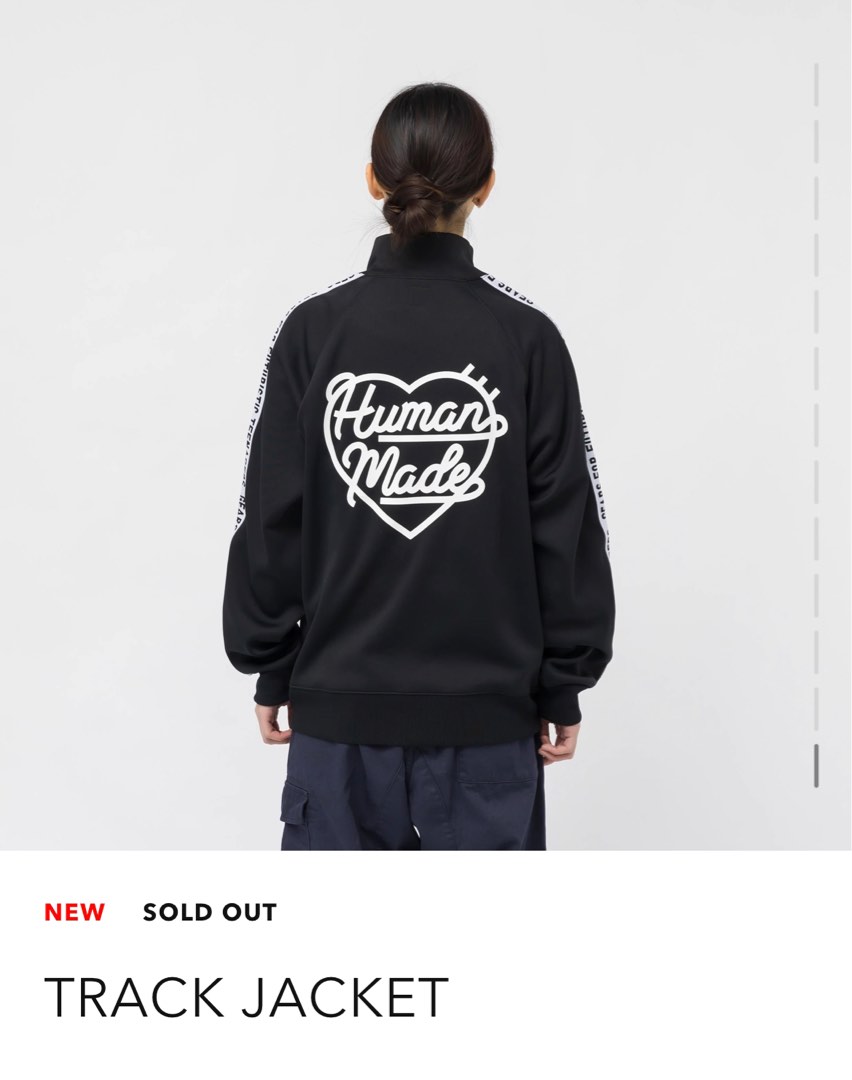 [size XL] 2023 Human made track jacket heart graphic design not