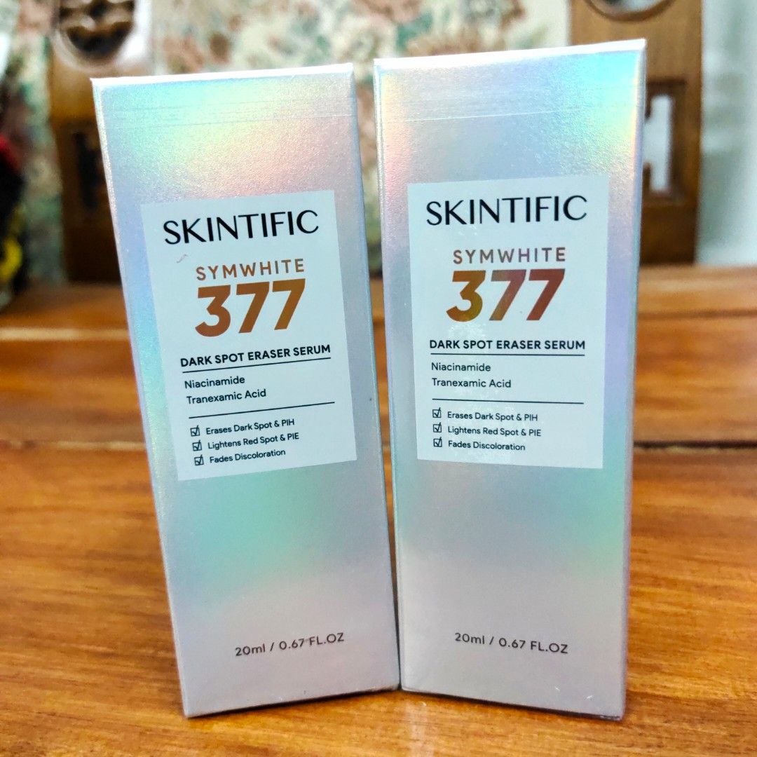 SKINTIFIC SymWhite 377 Dark Spot Serum 20 ml, Kesehatan & Kecantikan ...