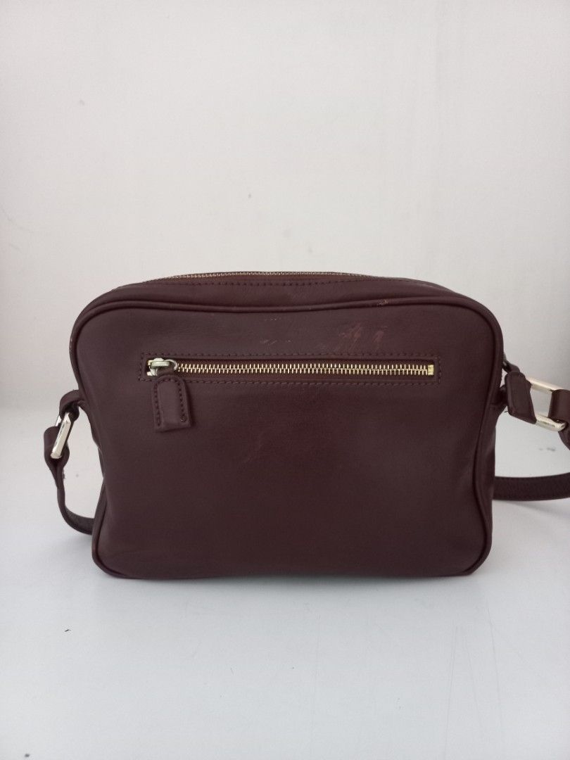 New Monsac Bag Monsac Original Cognac Brown Shoulder Bag - Main Image