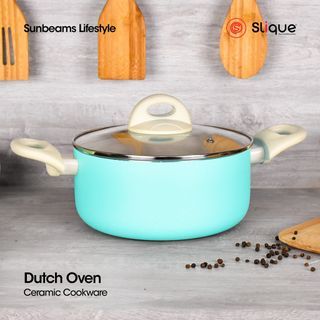 Slique Dutch Oven Ceramic Cookware 20cm