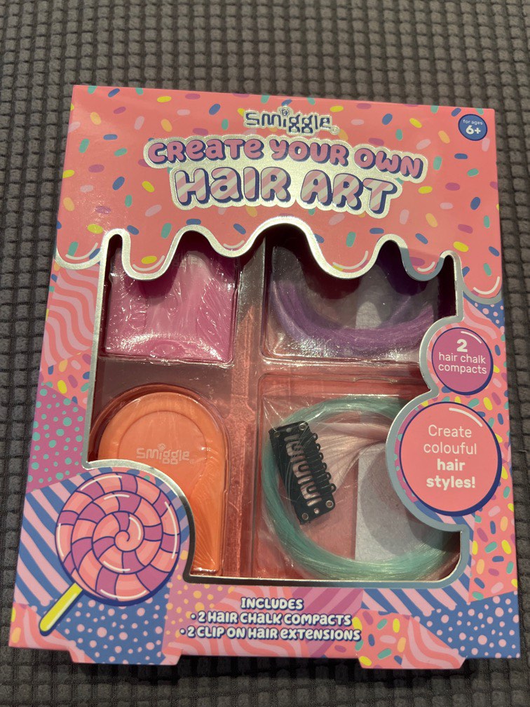 Smiggle Diy Hair Art, Hobbies & Toys, Toys & Games on Carousell