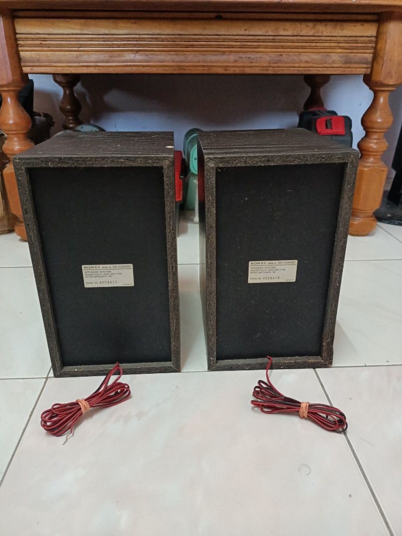 Sony bookshelf speaker, Audio, Soundbars, Speakers & Amplifiers on