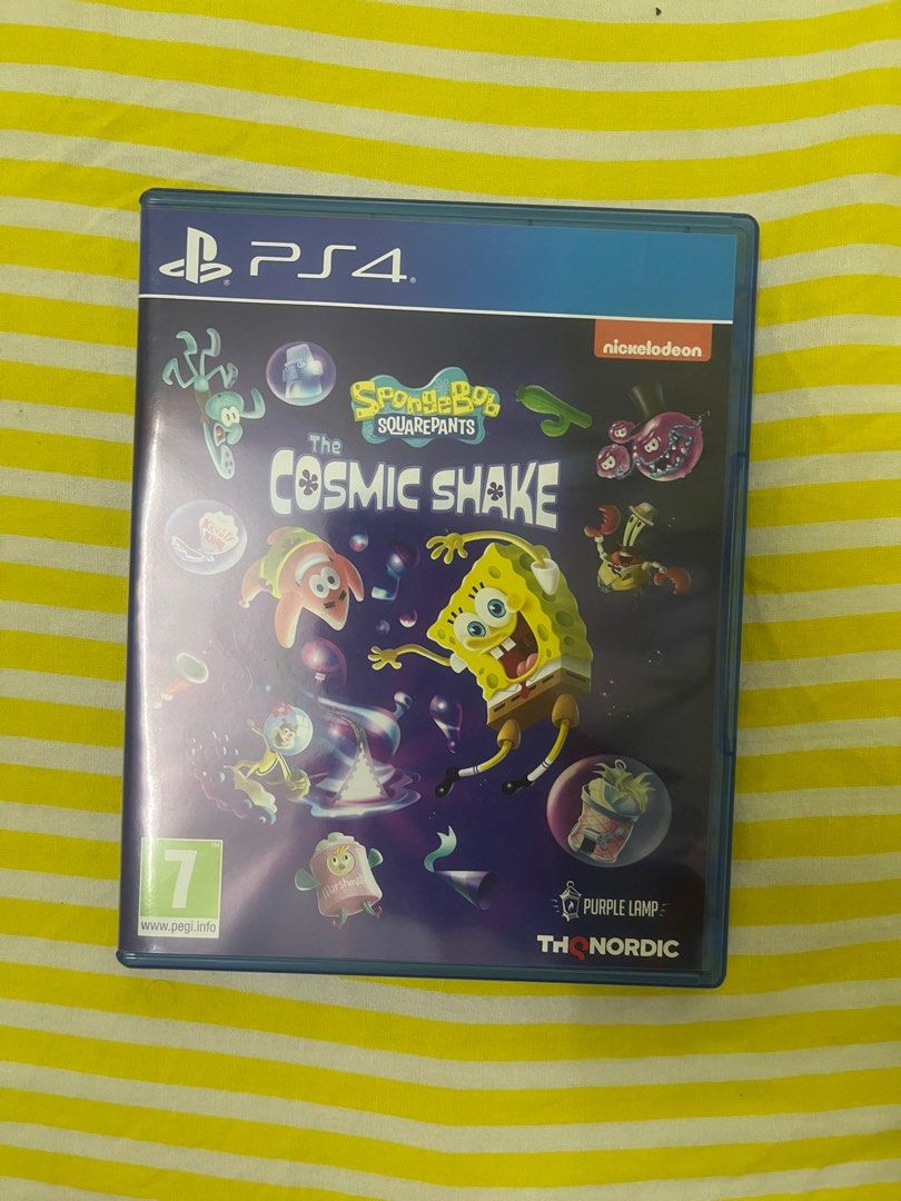 Ps4 Ps5 SpongeBob SquarePants: The Cosmic Shake, Video Gaming, Video ...