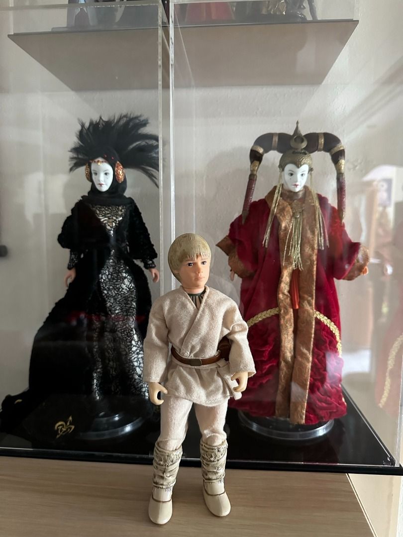 Star Wars 12inch 1/6 scale Padme Queen Amidala + Yong Anakin, Hobbies ...