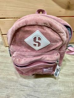 《STAYREAL》燈芯絨背包-乾燥粉