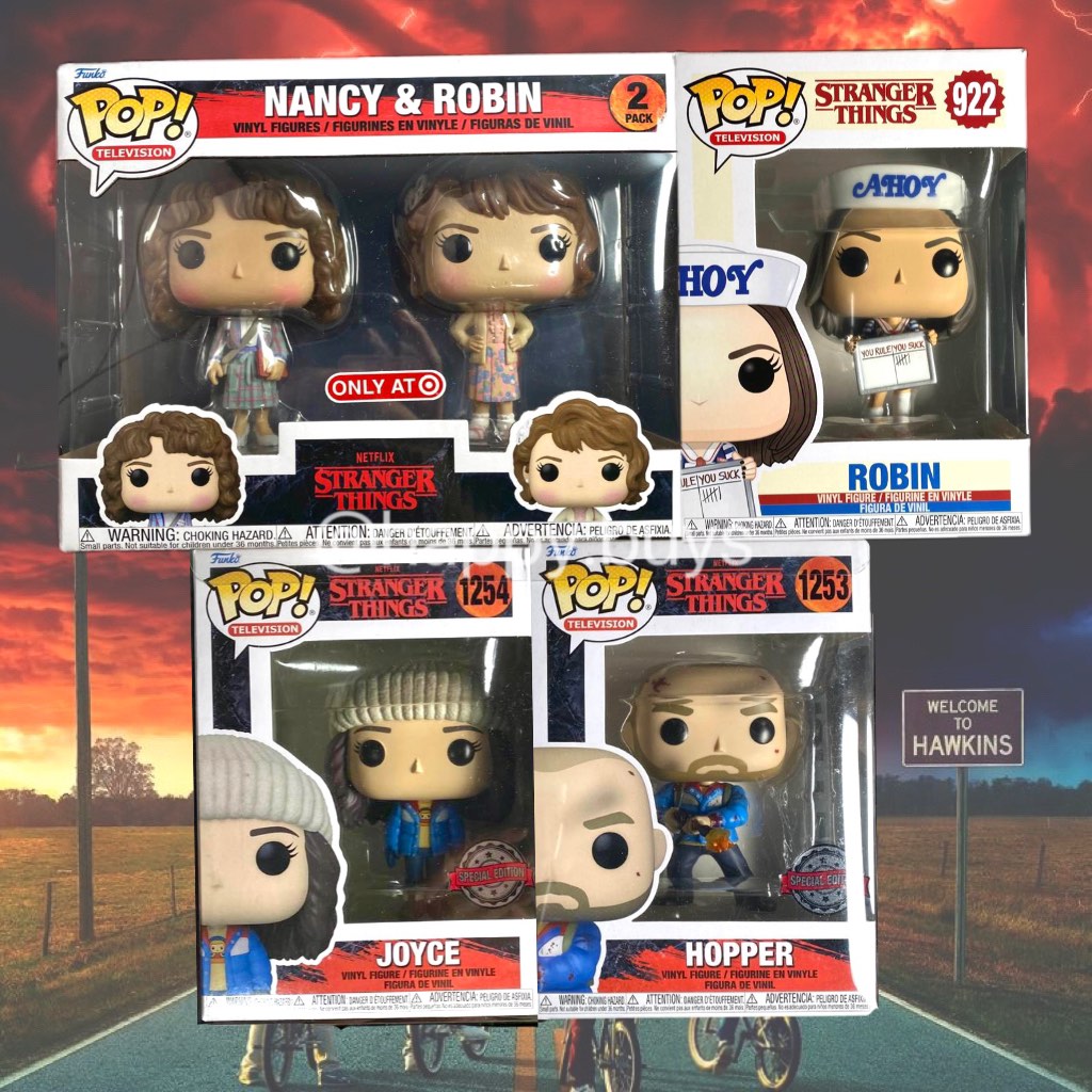 [SALE] Stranger Things Season 4 Funko POP!: Nancy & Robin 2