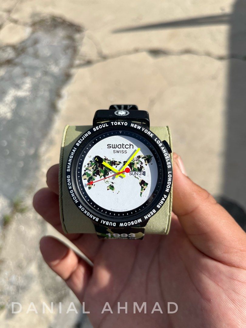 SWATCH X BATHING APE Men s Fashion Watches Accessories