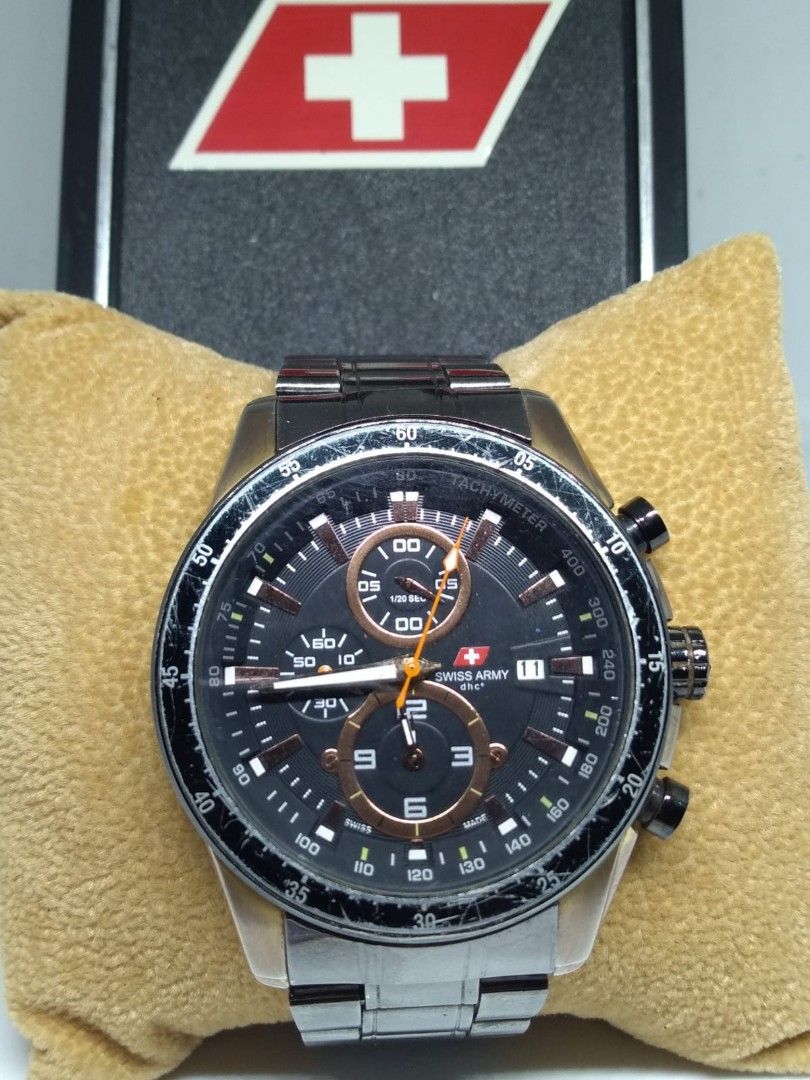 Swiss army dhc chronograph sale