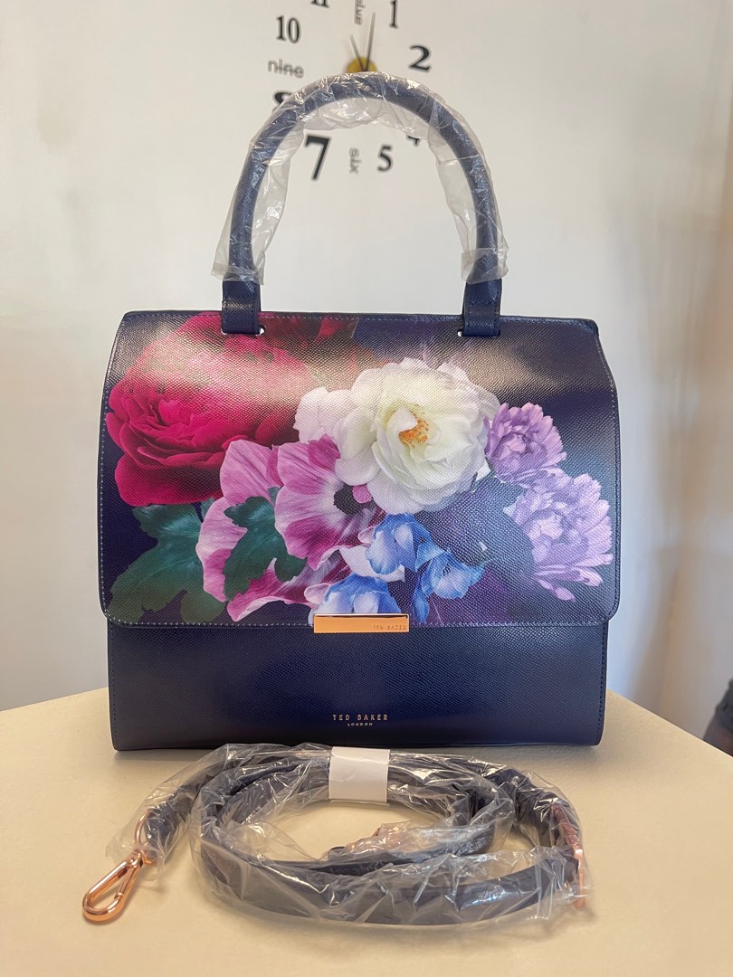 Ted Baker Floral Bag, Luxury, Bags & Wallets on Carousell