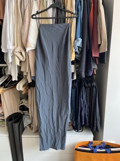 TEM Ice grey low back dress