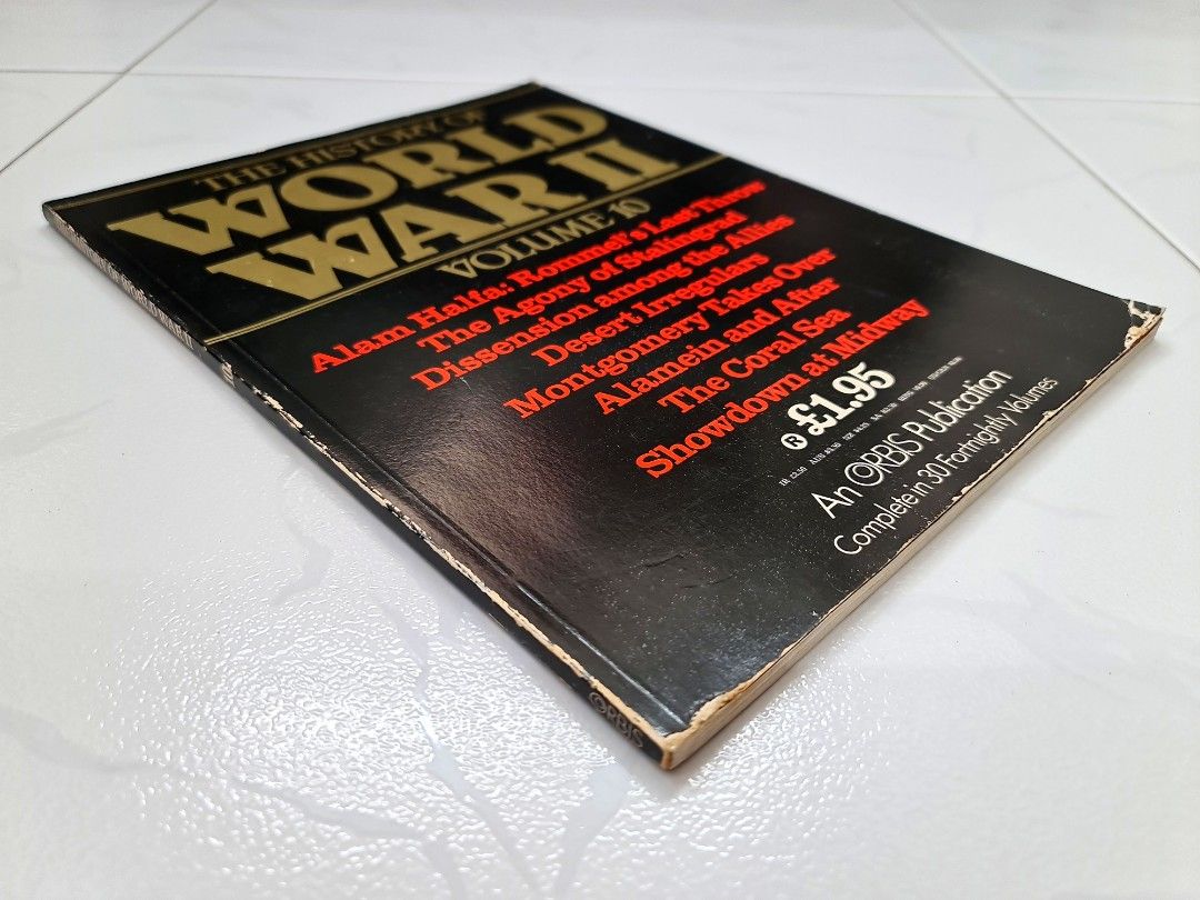 The History of World War II Vol 10 by Lt. Col Eddy Bauer, 96 pages ...