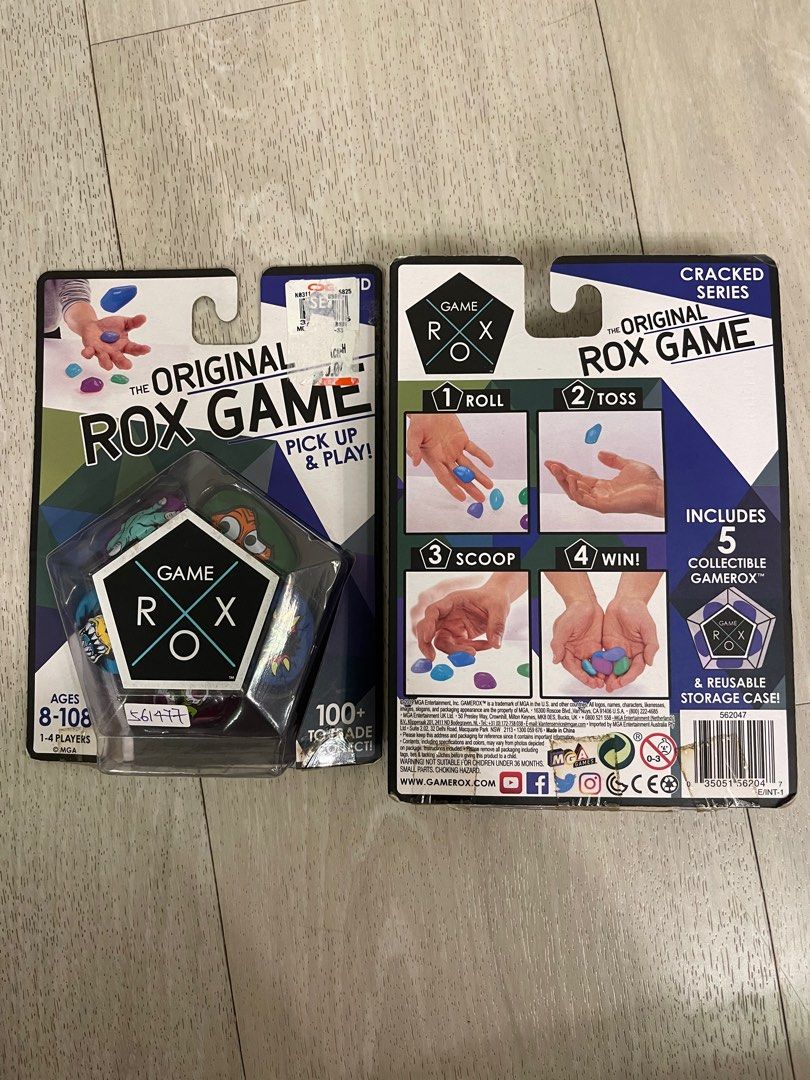 THE ORIGINAL ROX GAME [CRACKED SERIES] GameRox Stone Flipping Game ...