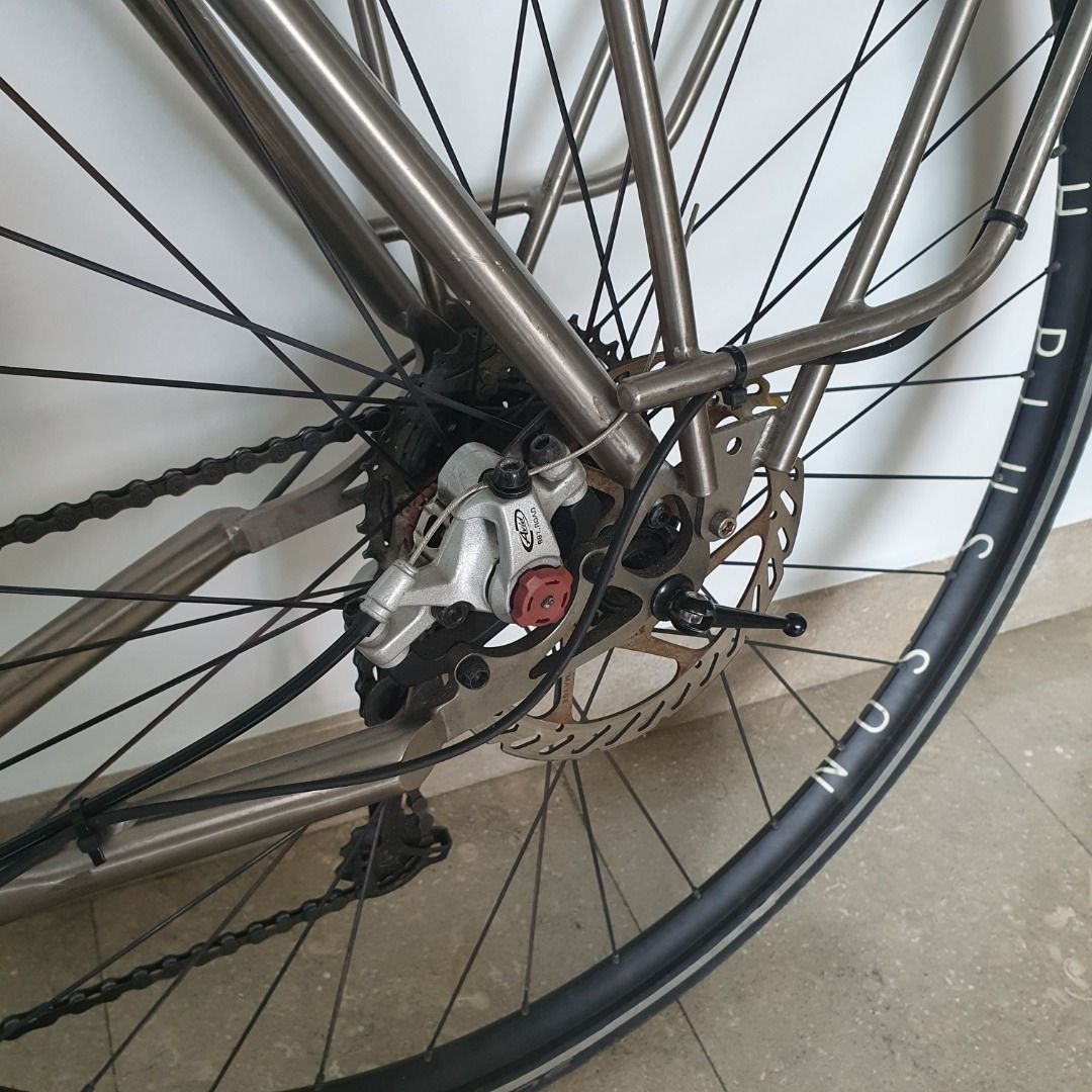 titanium touring bike uk