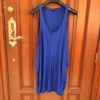 TOPSHOP PLUS SIZE SLEEVELESS BLUE DRESS (similar Zara)