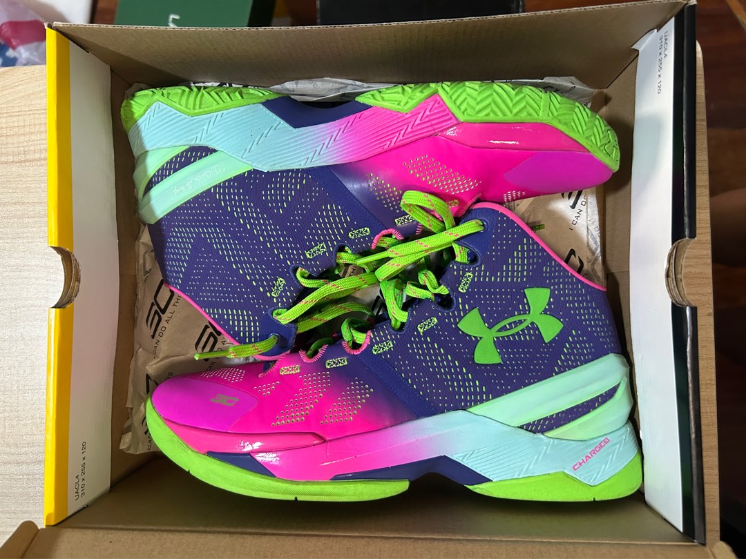 Under armour curry 2 hot sale northern lights