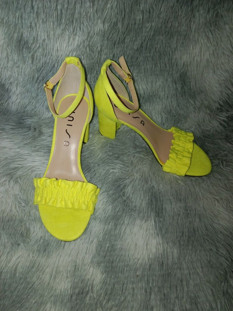 Unisa hotsell yellow sandals