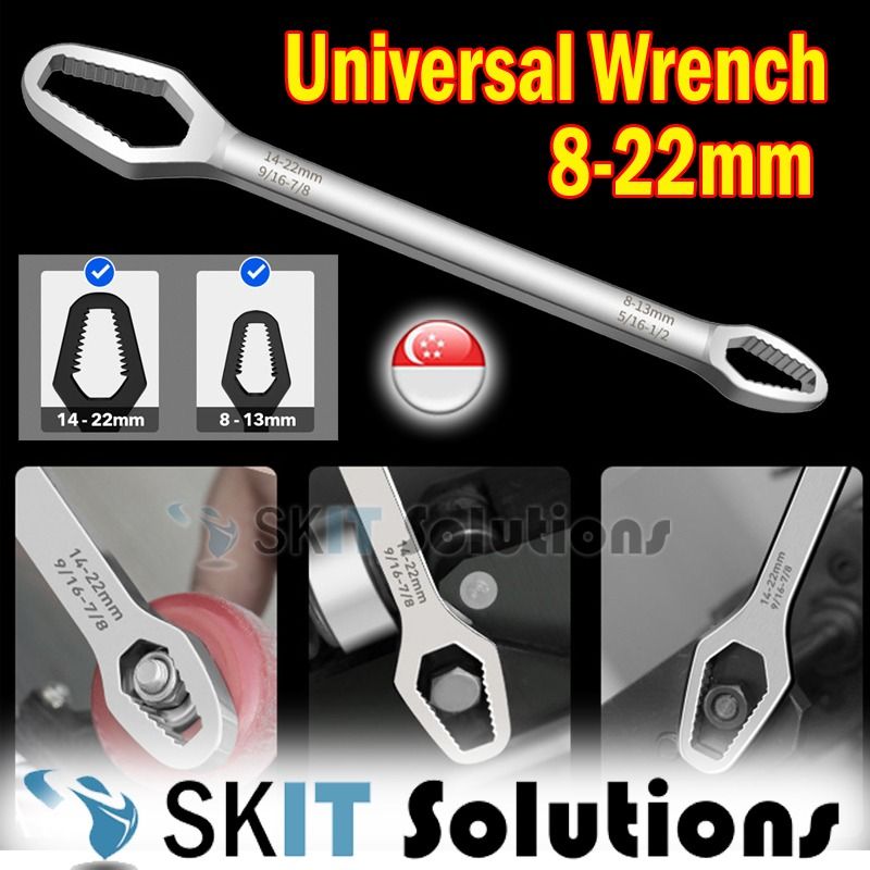 2023 New Black/white Multi-purpose Hand Tools Torx Wrench Portable.  Chromium Vanadium Steel Beautiful Shape Universal Double-head