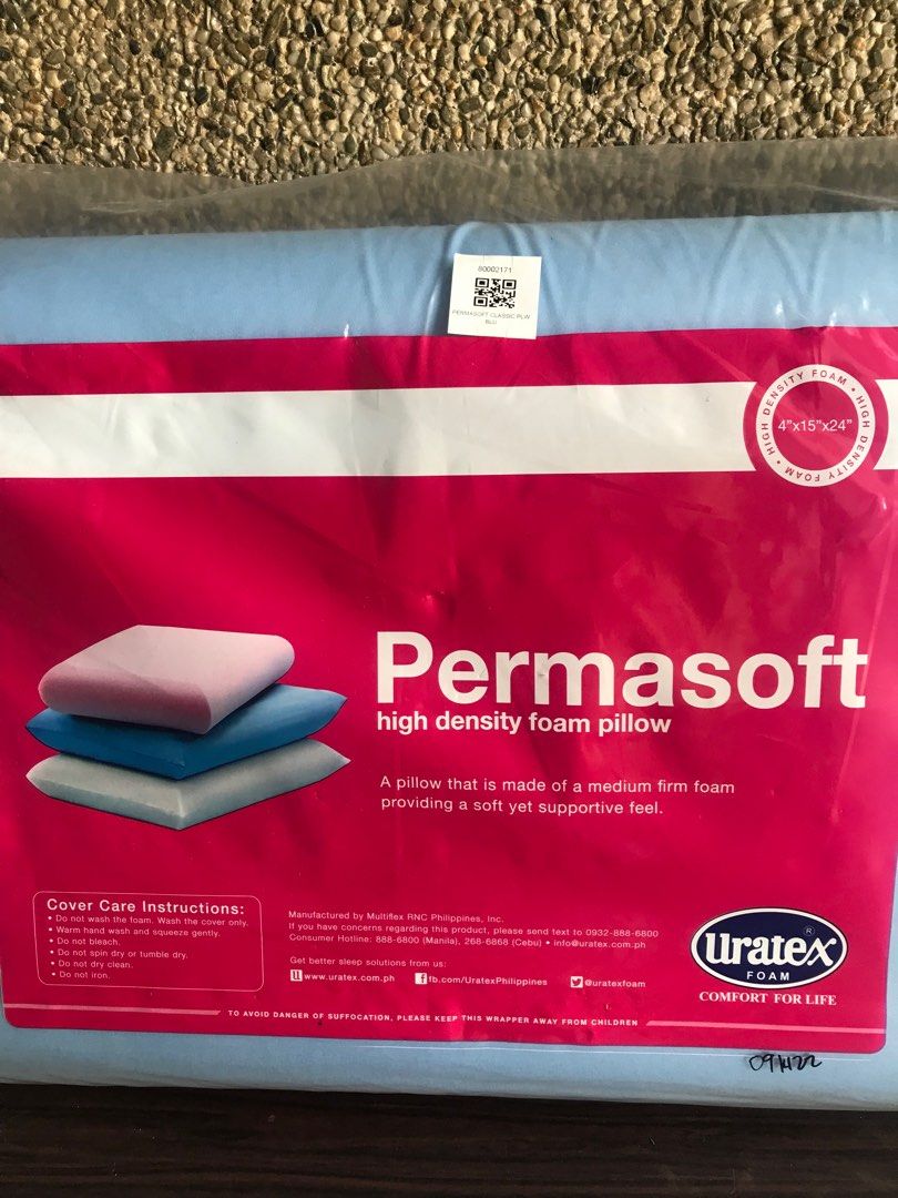 Uratex Permasoft Pillow Furniture Home Living Bedding Towels