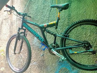 Used mountain bike metal frame