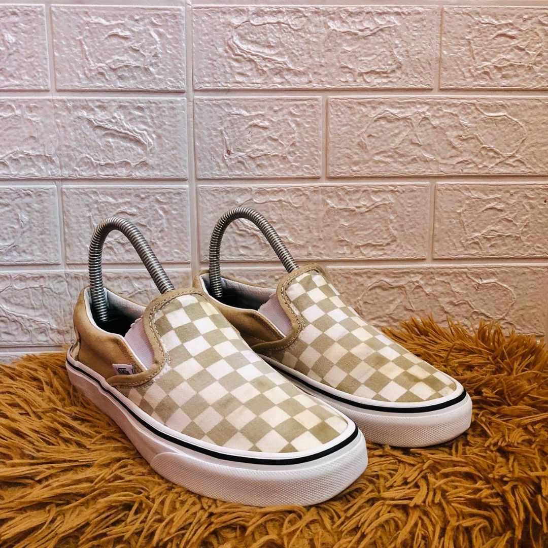 Vans Checkerboard Classic Slip ON Women s Fashion Footwear