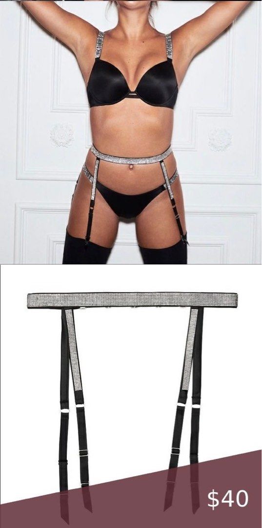 victoria secret garter belt and stockings Garters Belts: Sexy Harness and Suspender Styles main image 1
