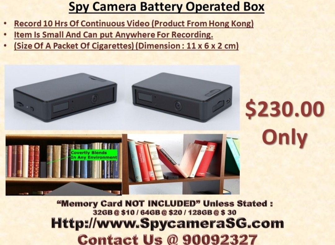Video recording long hours spy camera Photography Video Cameras