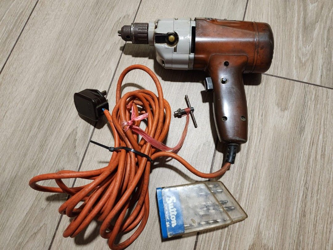 Vintage black and decker cheap hammer drill