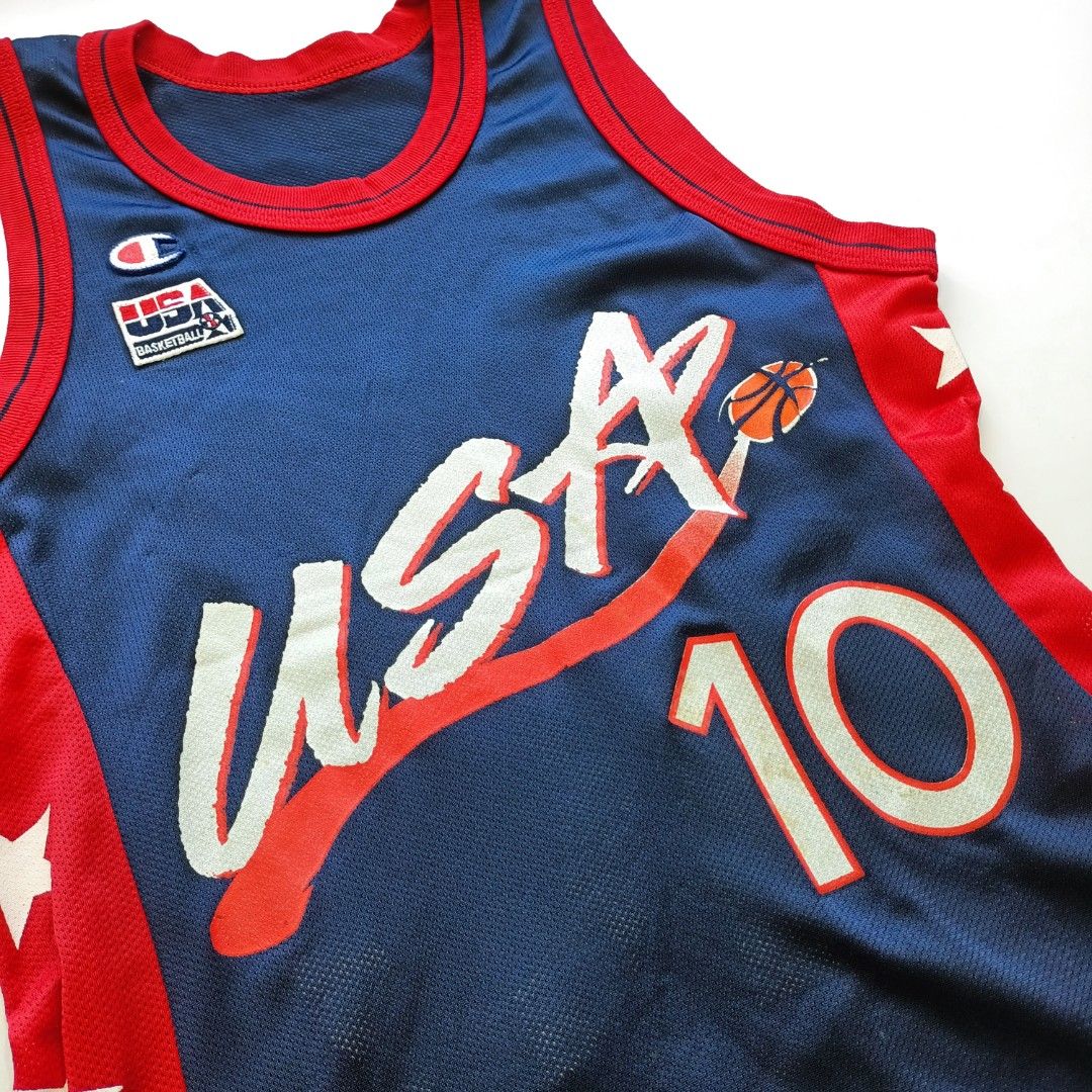 01051 Champion USA National Team Basketball Jersey Reggie Miller – PAUL'S  FANSHOP