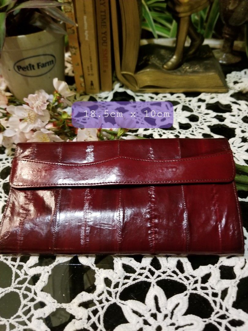 Eel skin wallet korea online