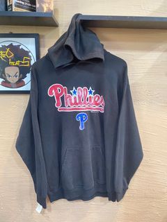 Vintage phillies black hoodie